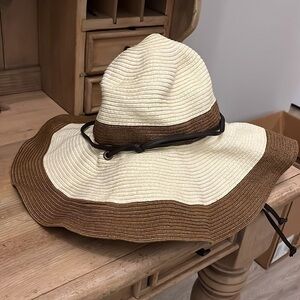 Sloggers Sun Hat Paper Gardening Floppy Wide Brim 22.5”